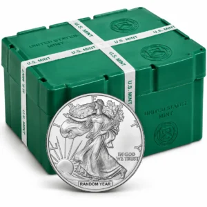 1 OZ AMERICAN EAGLE SILVER MONSTER BOX