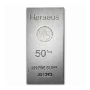 50 OZ SILVER BAR