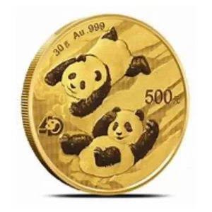 30 GRAM CHINESE GOLD PANDA (NO PLASTIC)