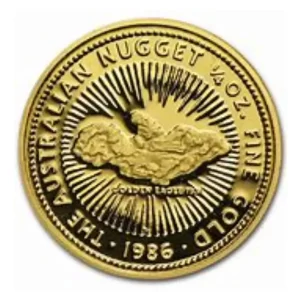 1/4 OZ AUSTRALIAN GOLD NUGGET