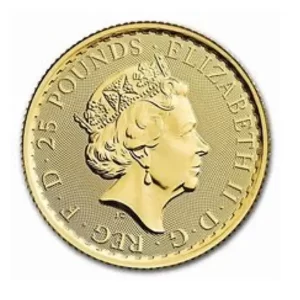 1/4 OZ GREAT BRITAIN GOLD BRITANNIA