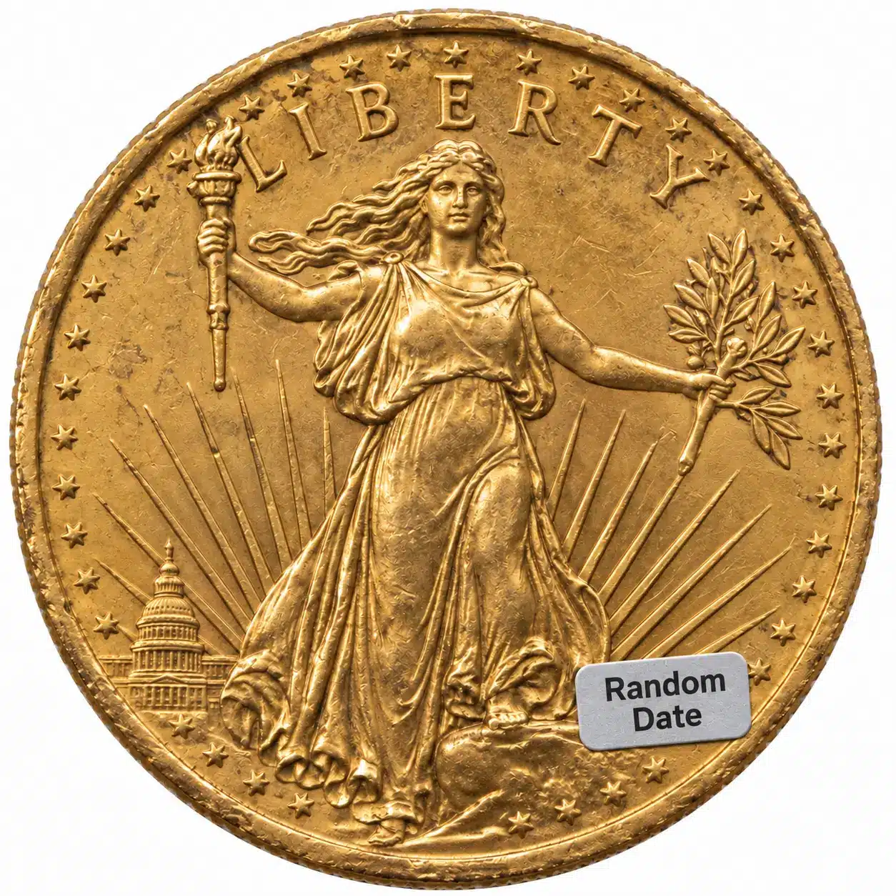 1/10 OZ AMERICAN GOLD EAGLE SCRUFFY