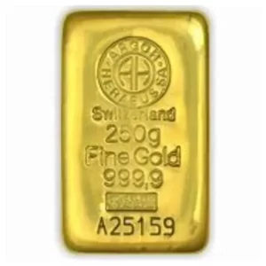 250 GRAM GOLD BAR