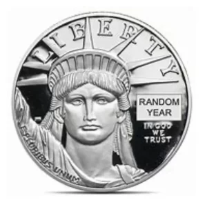 1 OZ .9995 PLATINUM COIN RANDOM TYPE