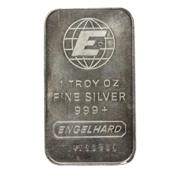 1 OZ SILVER BAR ENGELHARD