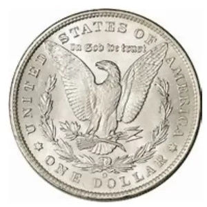 1885 $1 SILVER MORGAN O BU