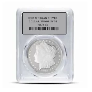 2023 MORGAN SILVER DOLLAR PROOF PCGS PR70 FD