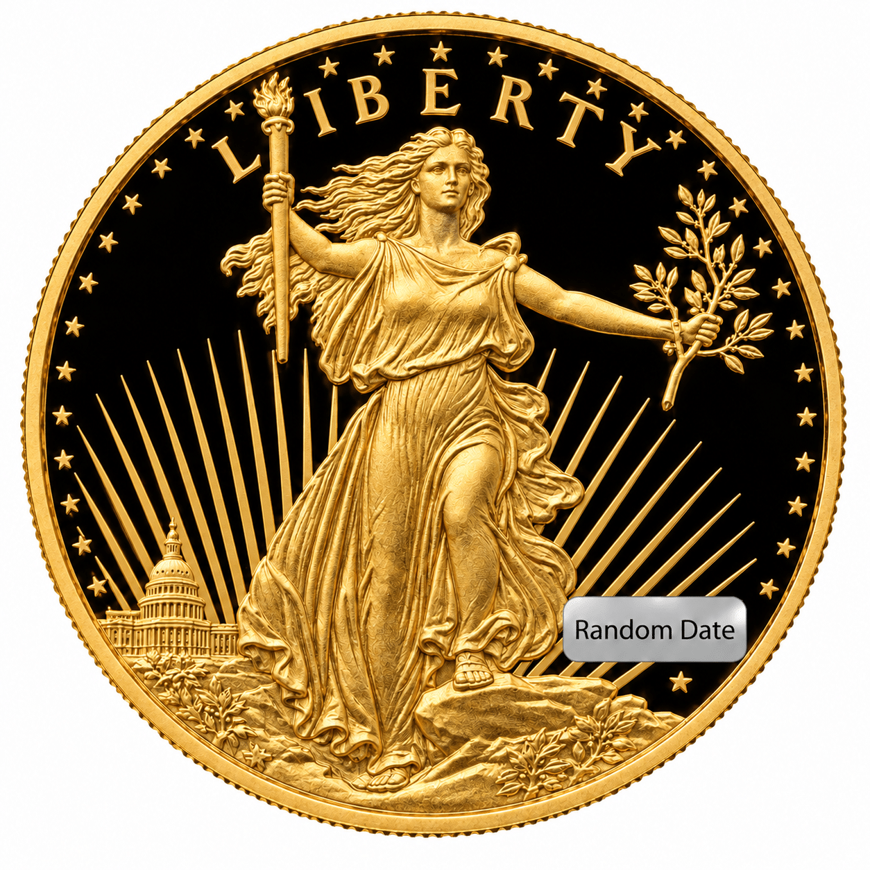 1/4 OZ AMERICAN GOLD EAGLE PROOF