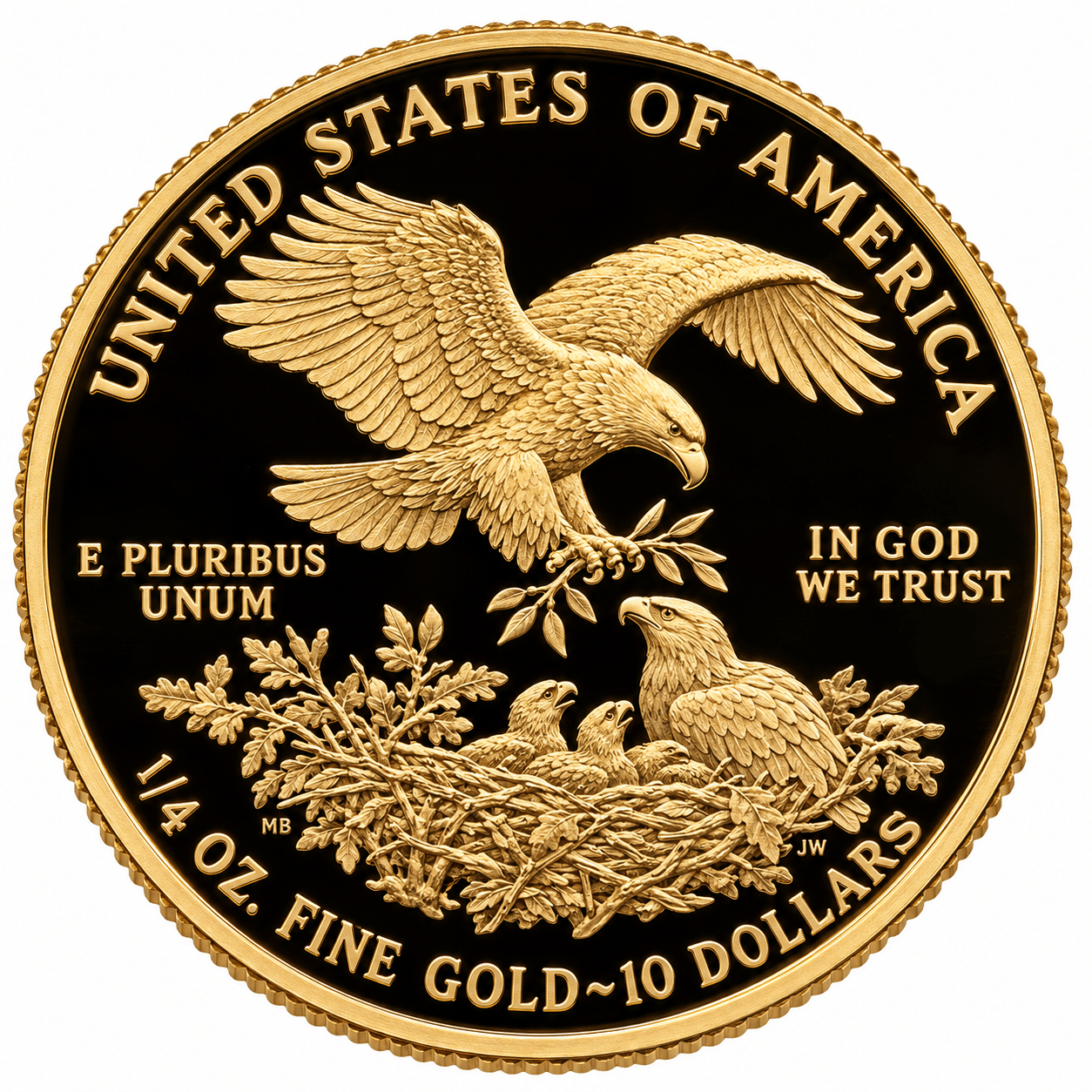 1/4 OZ AMERICAN GOLD EAGLE PROOF