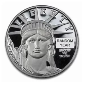1 OZ AMERICAN PLATINUM EAGLE PROOF (CAPSULE ONLY)