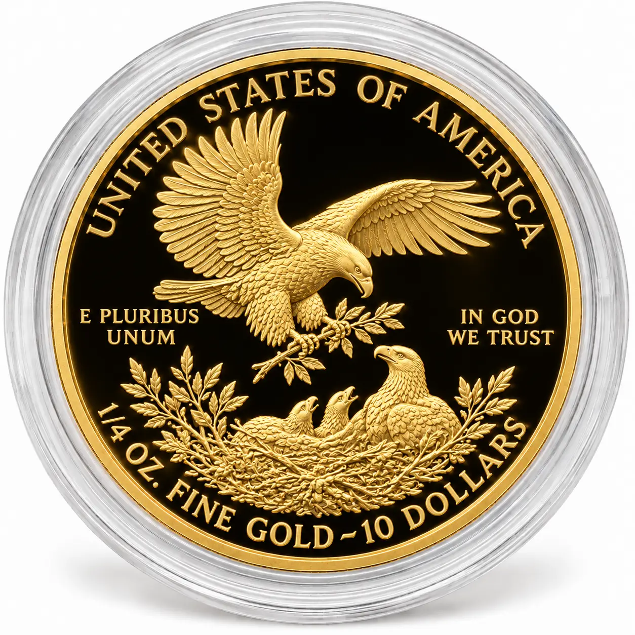 1/4 OZ AMERICAN GOLD EAGLE PROOF (CAPS OR SLABS) - Image 2