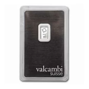 1 GRAM PLATINUM BAR VALCAMBI
