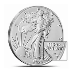2024(W) 1 OZ AMERICAN SILVER EAGLE PCGS MS70
