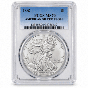 1 OZ AMERICAN SILVER EAGLE PROOF CAPSULE ONLY