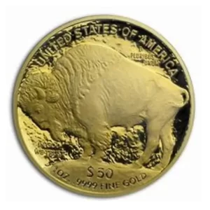 1 OZ AMERICAN GOLD BUFFALO PCGS PROOF 69