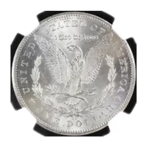 1878 $1 SILVER MORGAN NGC63 S
