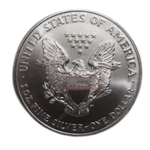 1998 1 OZ AMERICAN SILVER EAGLE NGC GEM UNC ROLL OF 20