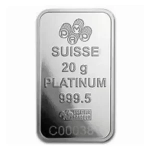 20 GRAM PLATINUM BAR