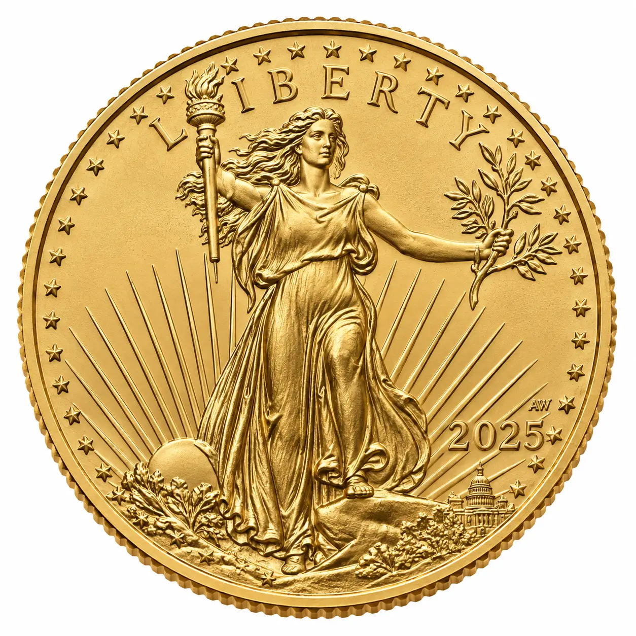2025 1/10 OZ AMERICAN GOLD EAGLE