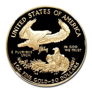 1 OZ AMERICAN GOLD EAGLE NGC70 PROOF