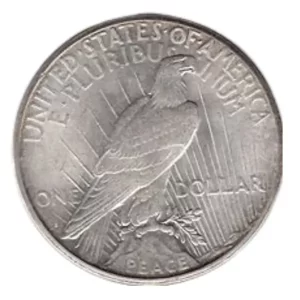 1922 S $1 U.S. SILVER PEACE BU