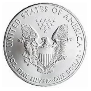 1996 1 OZ AMERICAN SILVER EAGLE NGC GEM UNC ROLL OF 20