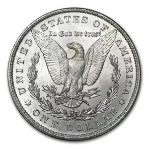 1898-O MORGAN SILVER DOLLAR NGC BU G.T. MORGAN LABEL
