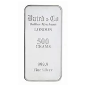 500 GRAM SILVER BAR
