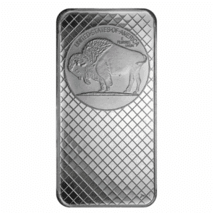 10 OZ SILVER BAR BUFFALO SILVERTOWNE