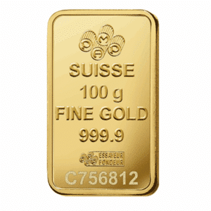 100 GRAM GOLD BAR PAMP FORTUNA