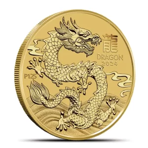 1/4 OZ AUSTRALIAN GOLD DRAGON