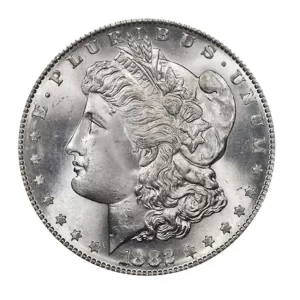 1882 O $1 SILVER MORGAN BU