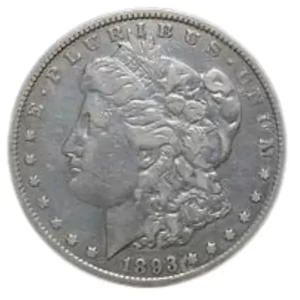 1883 MORGAN SILVER DOLLAR NGC BU G.T. MORGAN LABEL