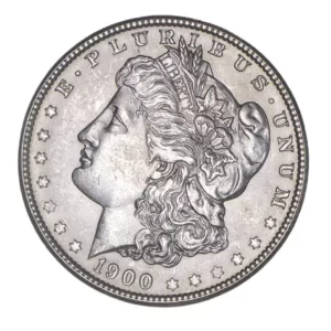 1900 $1 SILVER MORGAN BU