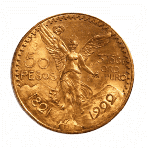 1922 MEXICO 50 PESO GOLD COIN