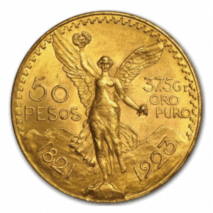 1923 MEXICO 50 PESO GOLD COIN