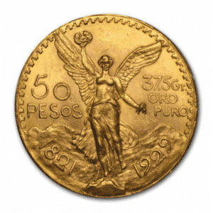 1929 MEXICO 50 PESO GOLD COIN