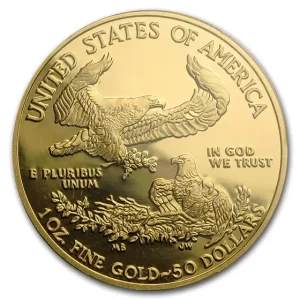 1OZ AMERICAN GOLD EAGLE PCGS70 PROOF