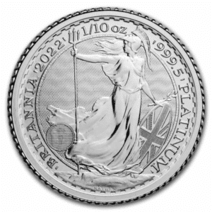 1_10 OZ GREAT BRITAIN PLATINUM BRITANNIA