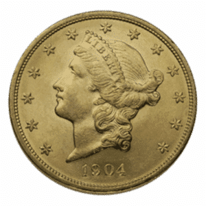 $20 U.S. GOLD LIBERTY TYPE 2 AU
