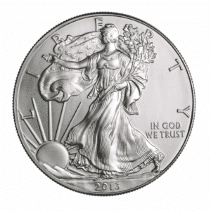 2013 1 OZ AMERICAN SILVER EAGLE W MARK