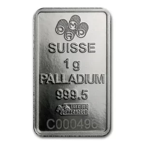1 GRAM PALLADIUM BAR