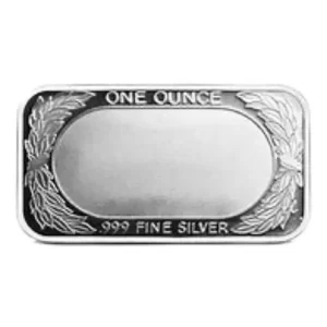 1 OZ SILVER BAR FLAG SILVERTOWNE