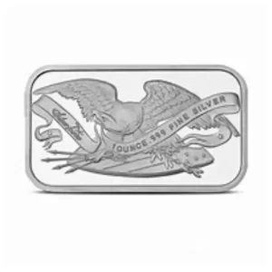 1 OZ SILVER BAR RETRO EAGLE SILVERTOWNE