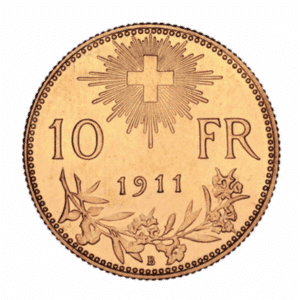 10 FRANC SWISS GOLD COIN