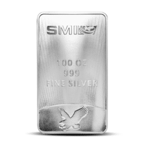 100 OZ SILVER BAR SUNSHINE MERCURY