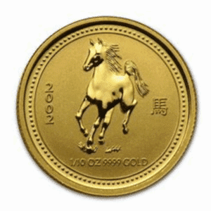 1/10 OZ AUSTRALIAN GOLD HORSE