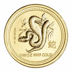 1/10 OZ AUSTRALIAN GOLD SNAKE