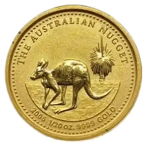 1/20 OZ AUSTRALIAN GOLD NUGGET