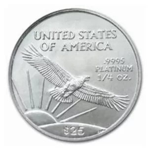 1/4 OZ AMERICAN PLATINUM EAGLE NGC MS69
